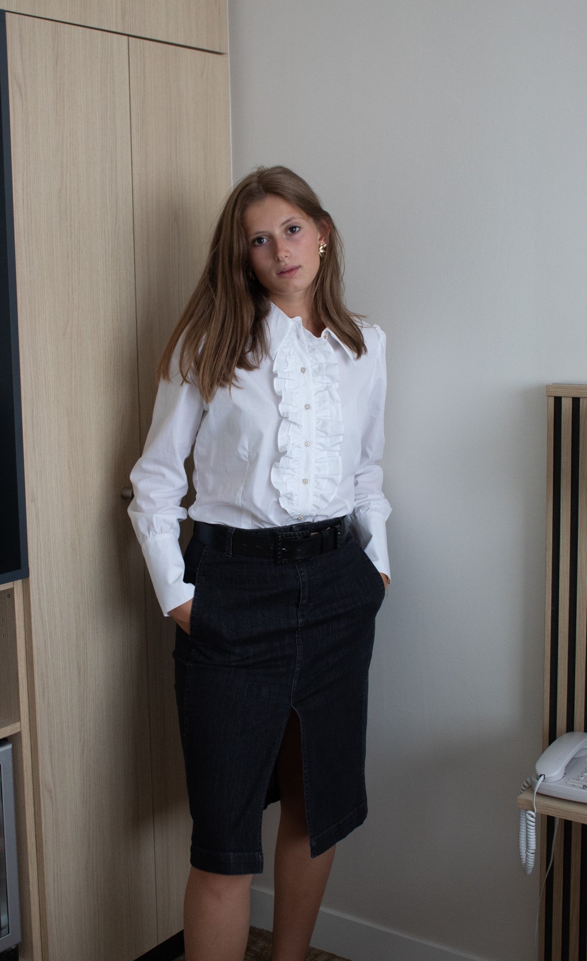 Chemisier LILA BELLA- MA REINE - Edition limitée - Fabriqué en France