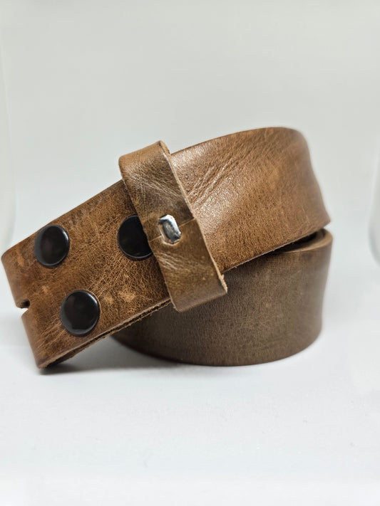 Ceinture chataîgne effet vieilli