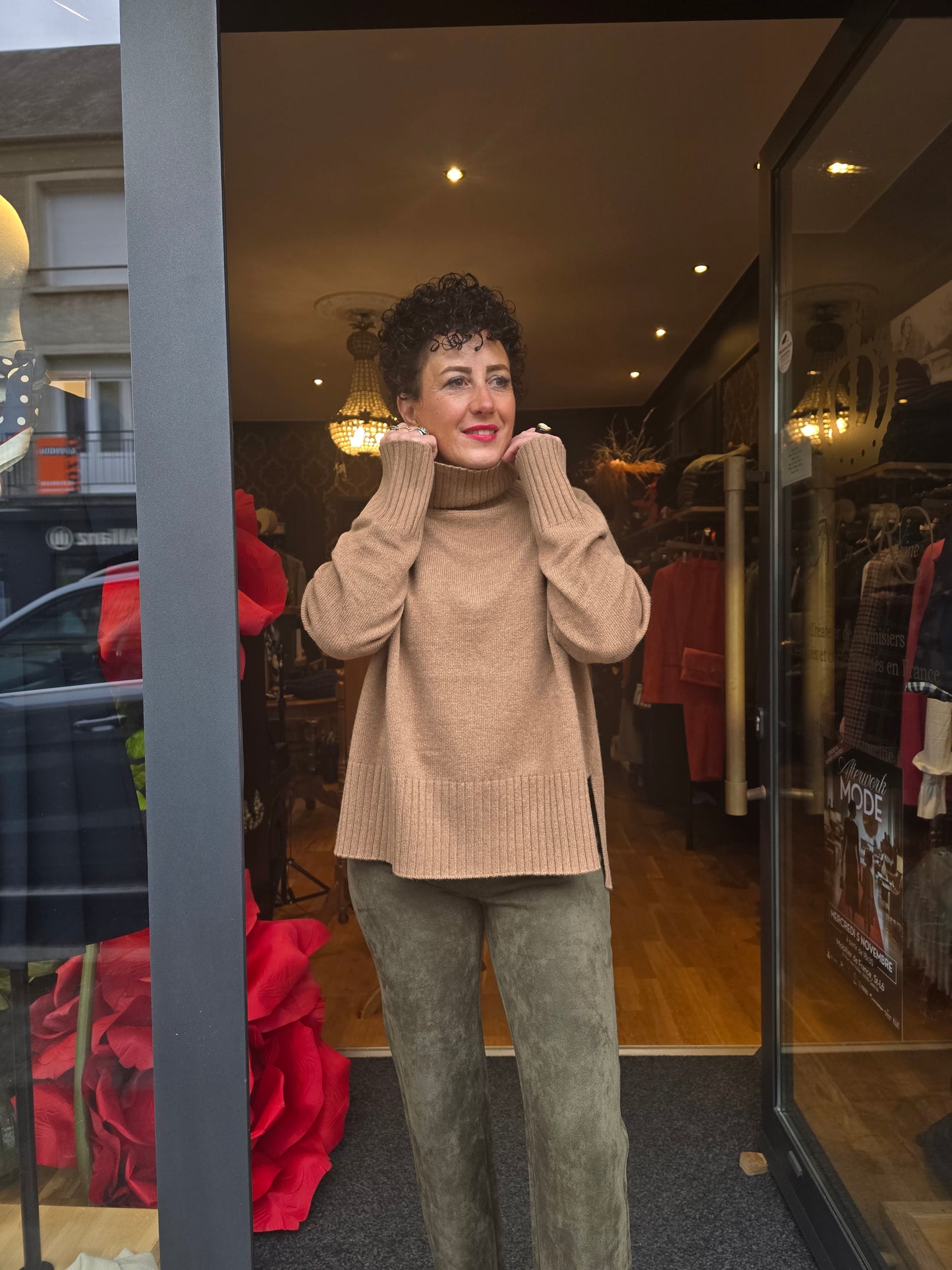 Pull  CAMEL - Prêt-à-Porter
