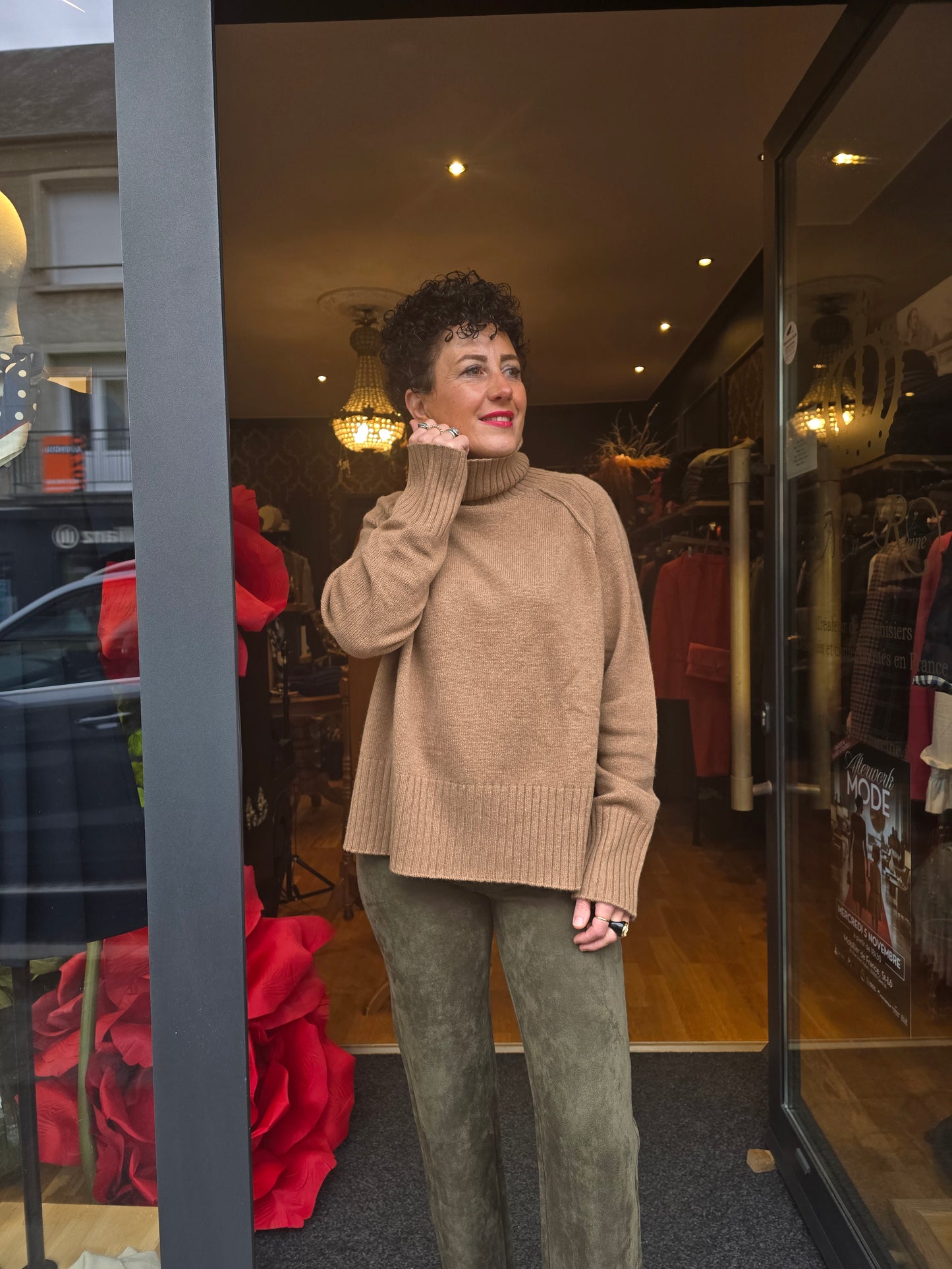 Pull  CAMEL - Prêt-à-Porter