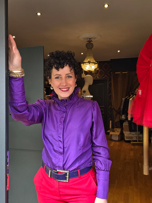 Chemisier PURPLE - MA REINE Signature