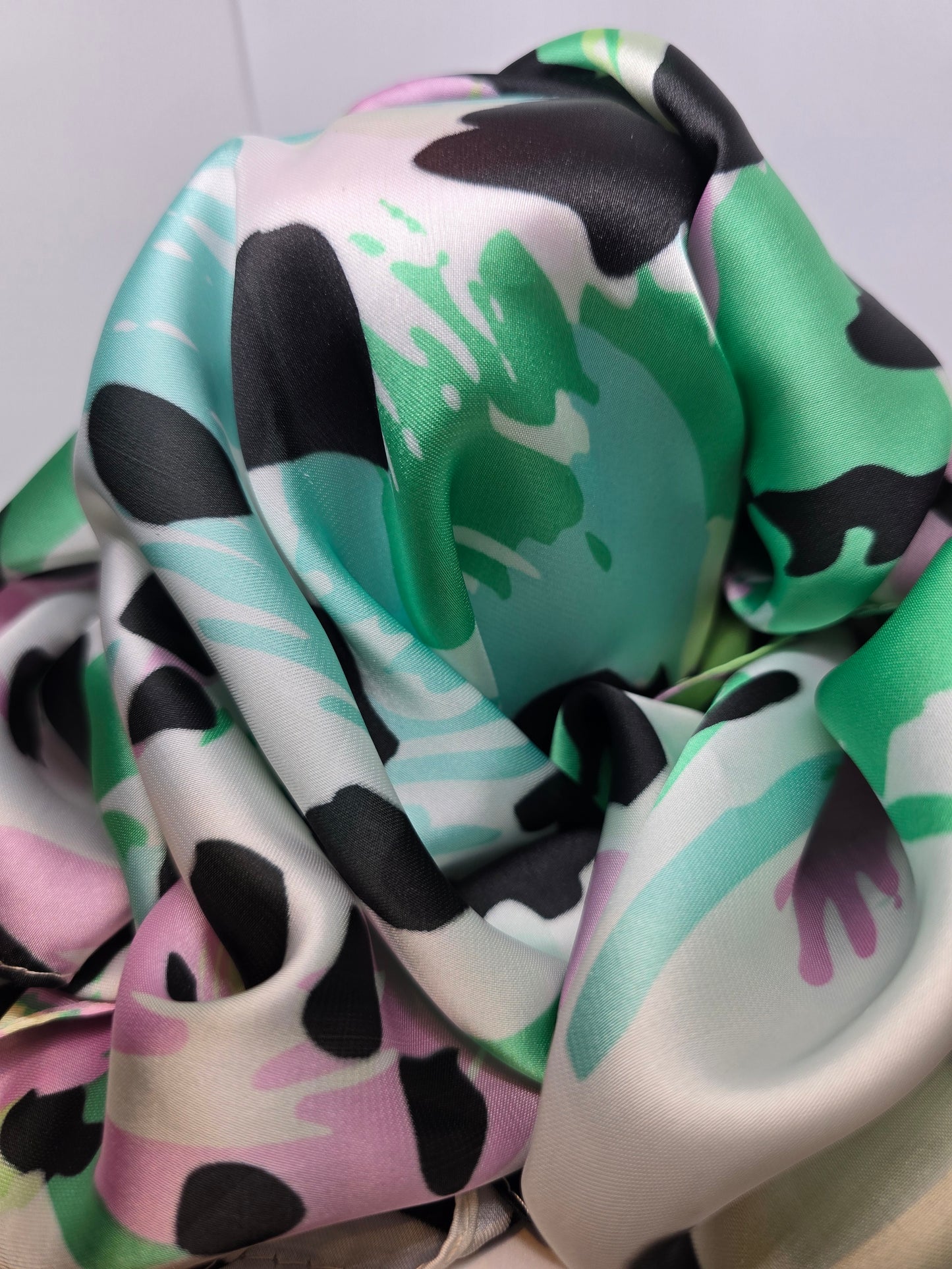 Foulard vert d'eau
