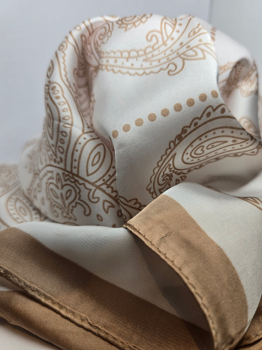 Foulard beige