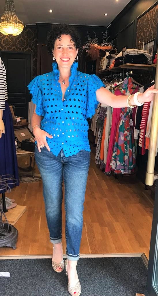 VIOLETT Broderie Bleue - Collection MA REINE