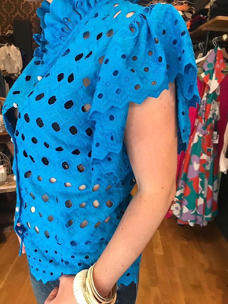 VIOLETT Broderie Bleue - Collection MA REINE