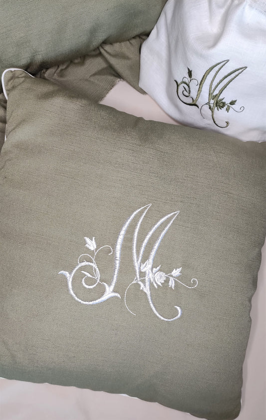 Coussin O TEMPS SUSPENDU - MA REINE - Edition limitée - Fabriqué en France