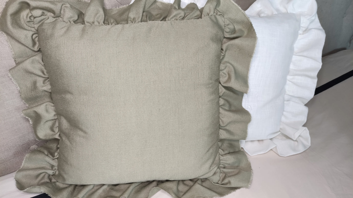 Coussin O TEMPS SUSPENDU - MA REINE - Edition limitée - Fabriqué en France