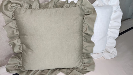 Coussin O TEMPS SUSPENDU - MA REINE - Edition limitée - Fabriqué en France