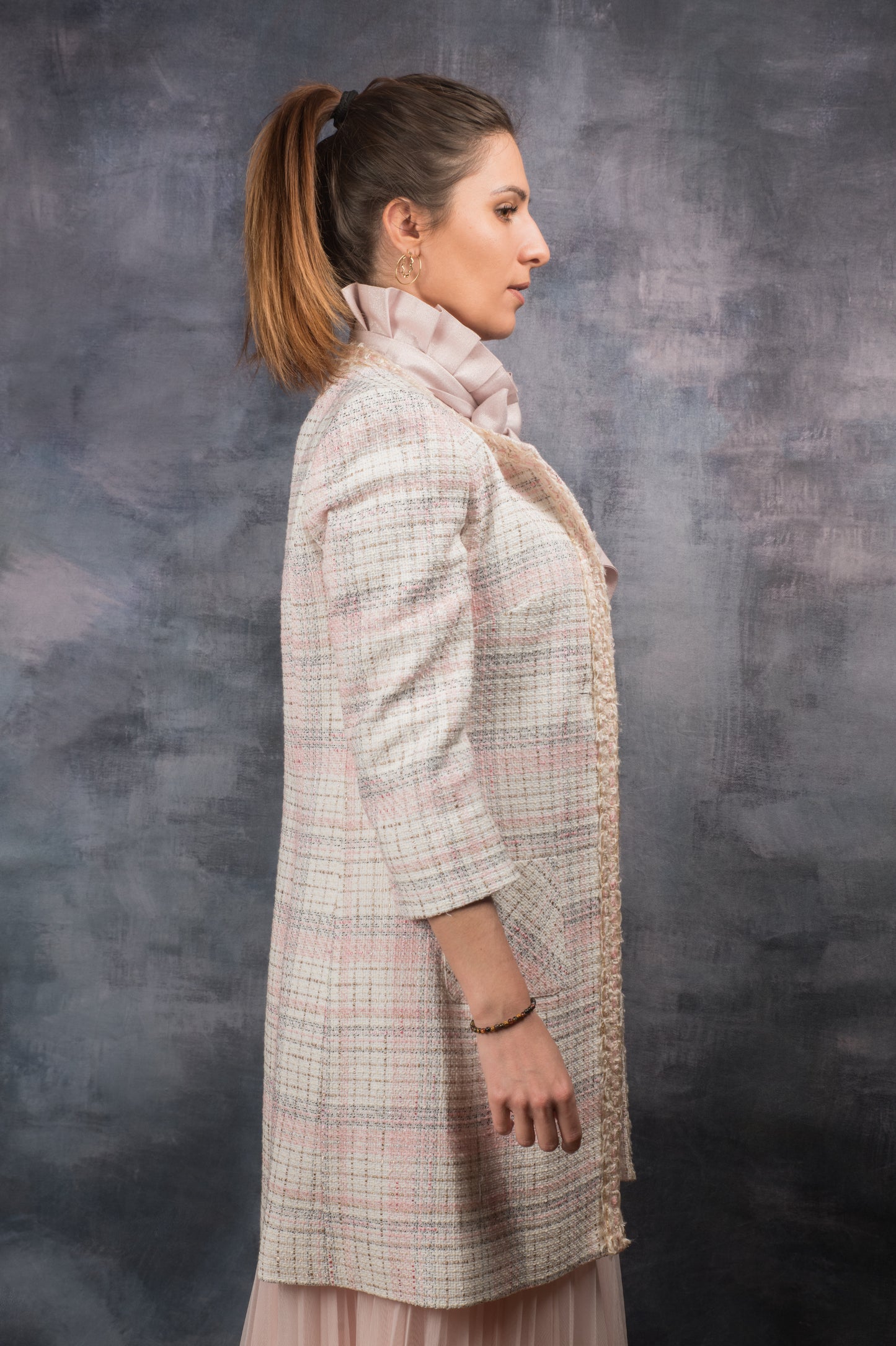 Redingote Rose - Collection Prêt-à-Porter