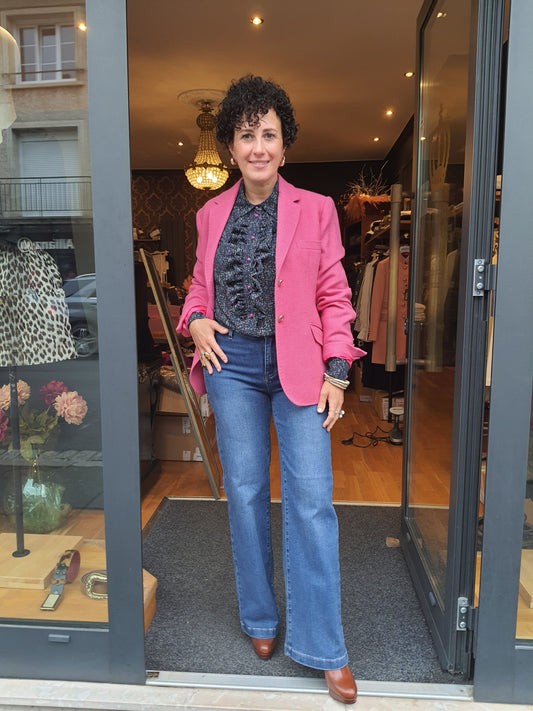Chemisier LILA - MA REINE - Edition limitée - Fabriqué en France