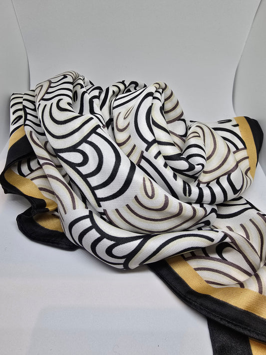 Foulard marron