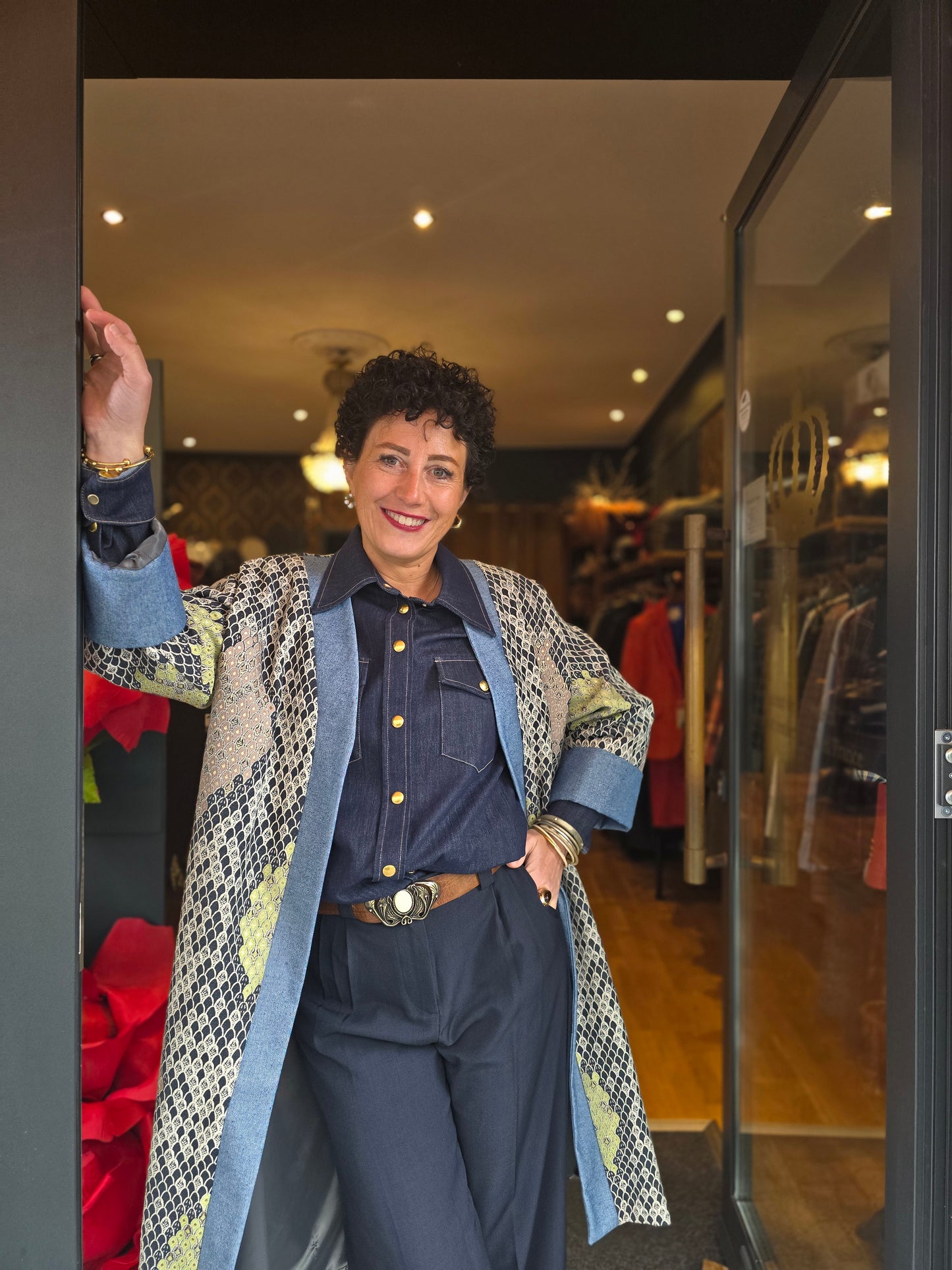 Veste Kimono japonisante - MA REINE Signature - Fabrication française