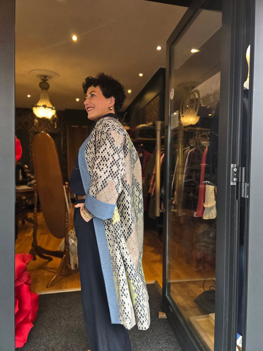 Veste Kimono japonisante - MA REINE Signature - Fabrication française