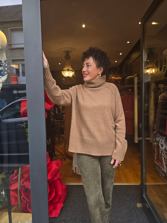 Pull  CAMEL - Prêt-à-Porter