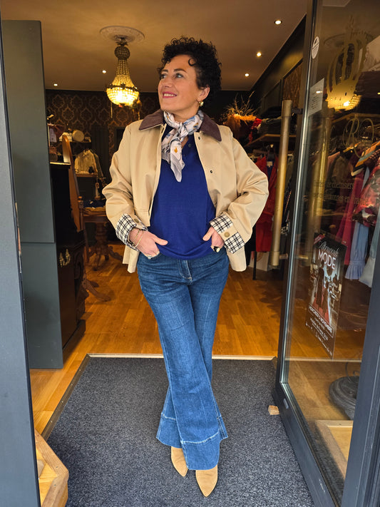 Veste trench SARAH Beige