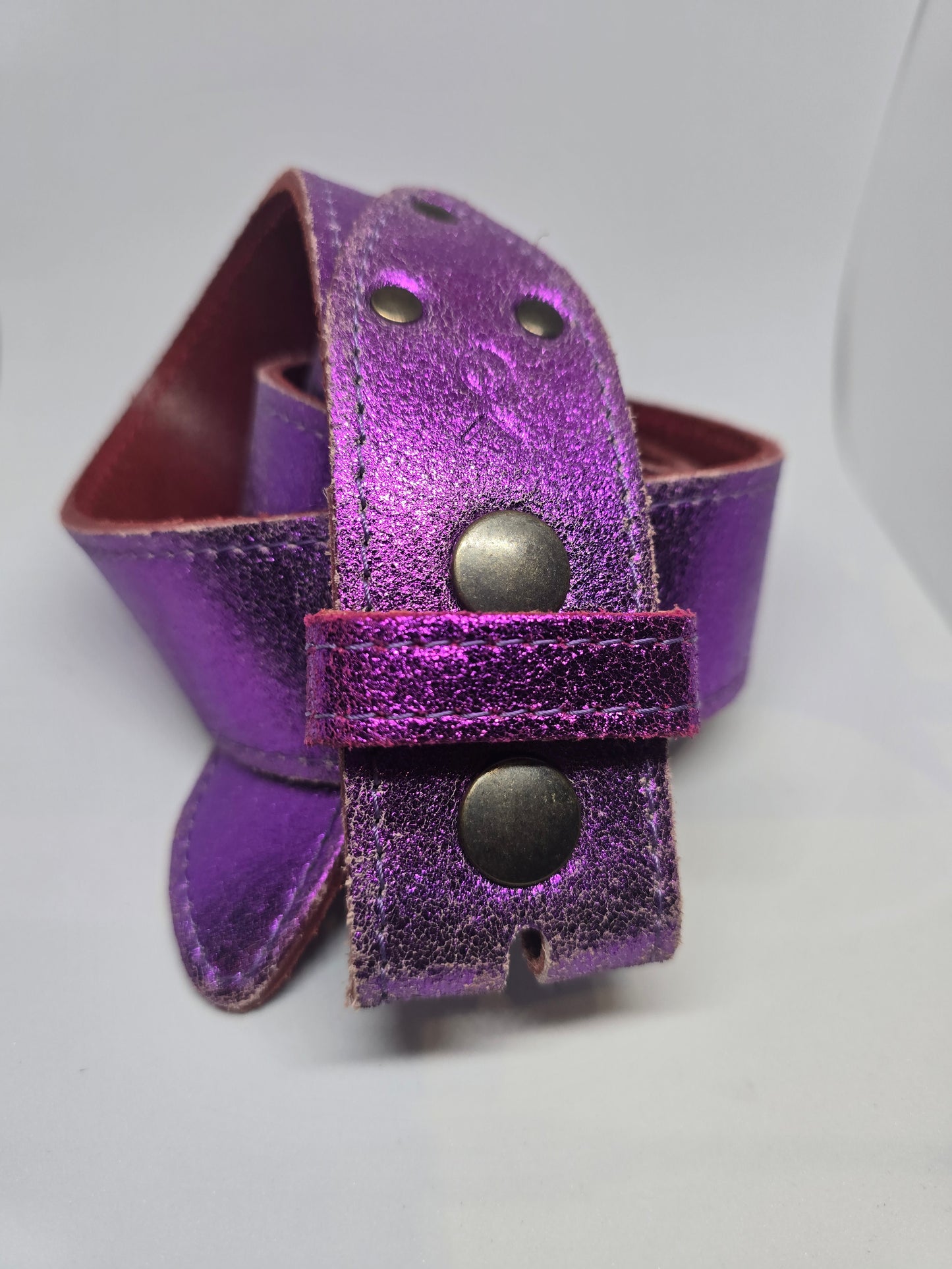 Ceinture laminati Fuschia