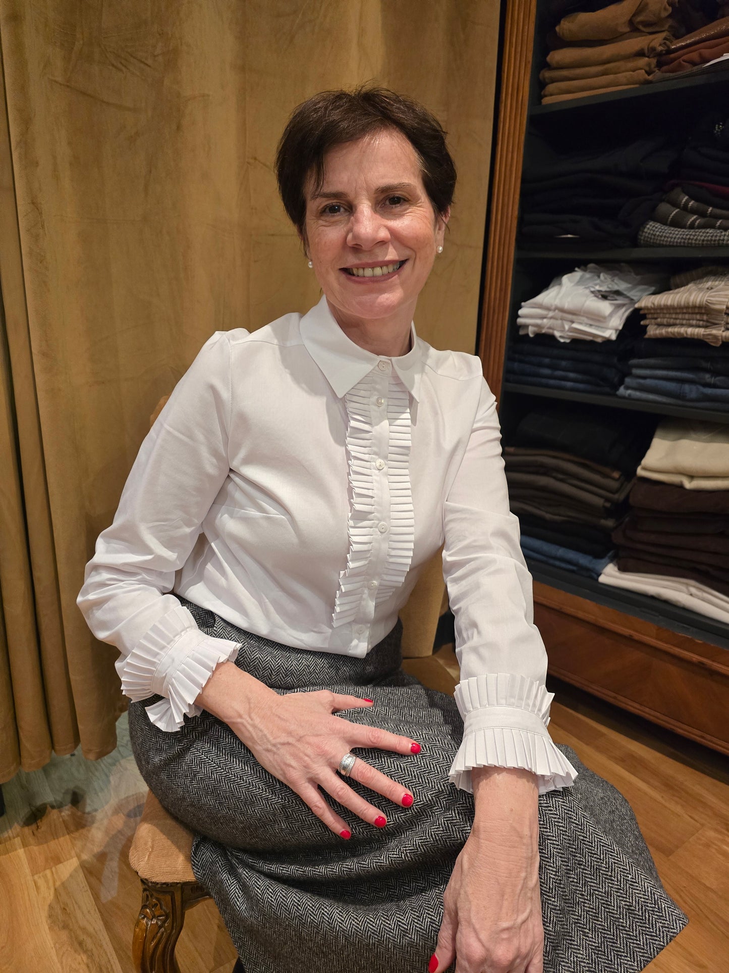 Chemisier blanc MA REINE - MA REINE Collection