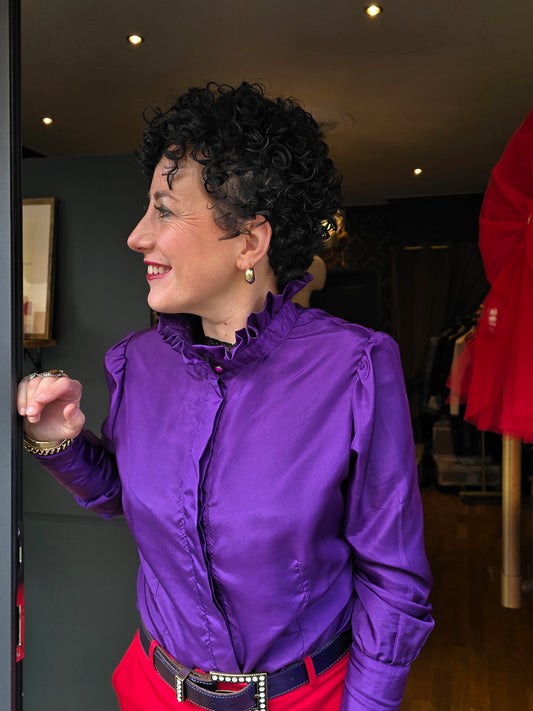 Chemisier PURPLE - MA REINE Signature