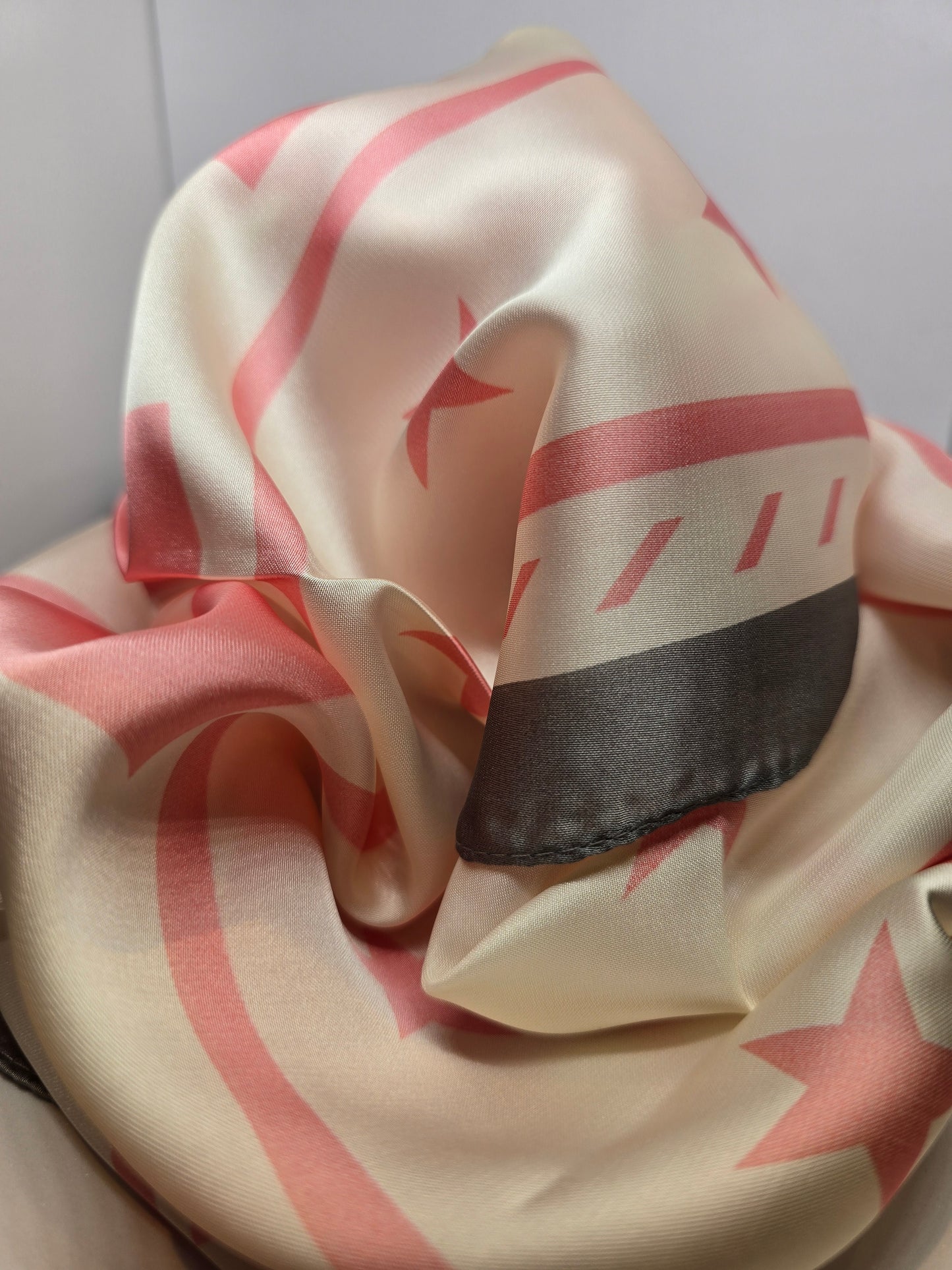 Foulard rose