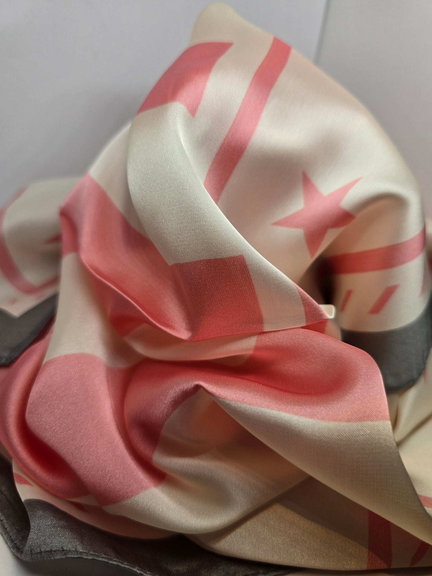 Foulard rose