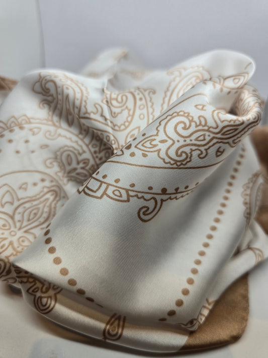Foulard beige
