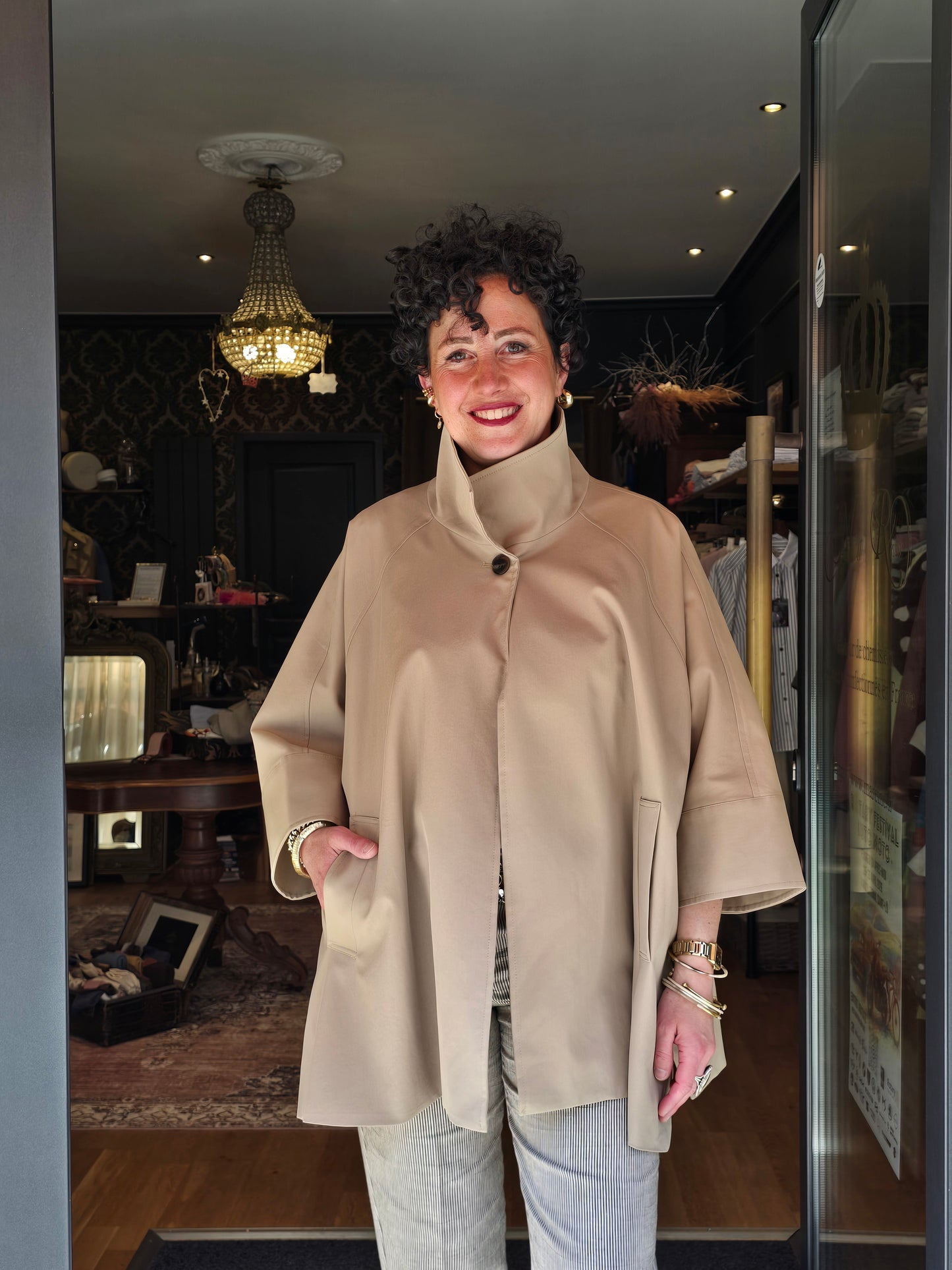 Veste trench PLUME