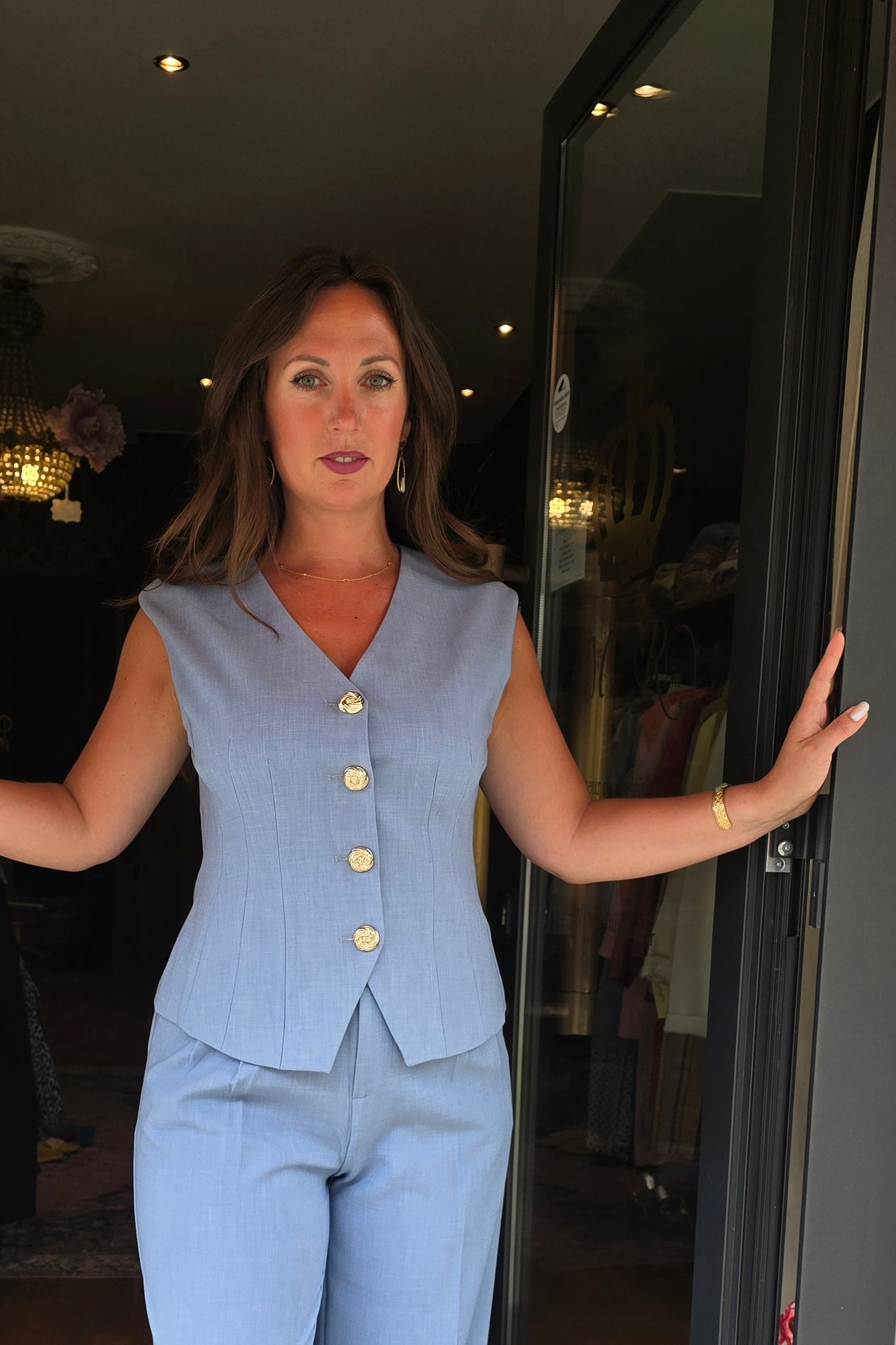 Gilet Blue Malabar