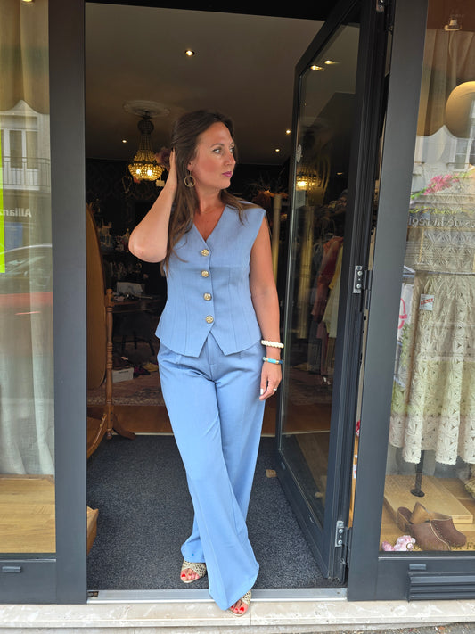 Gilet Blue Malabar