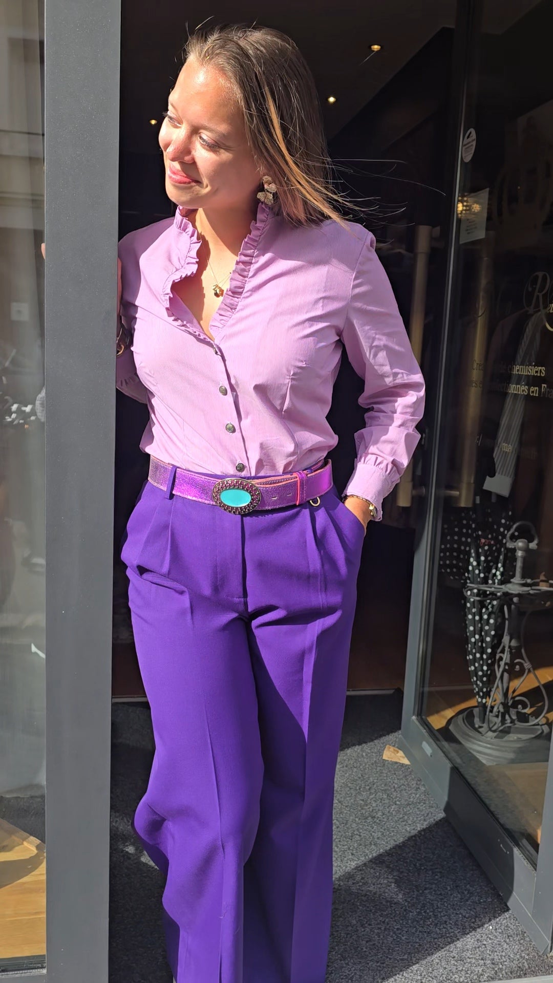 Chemisier VIOLETTA