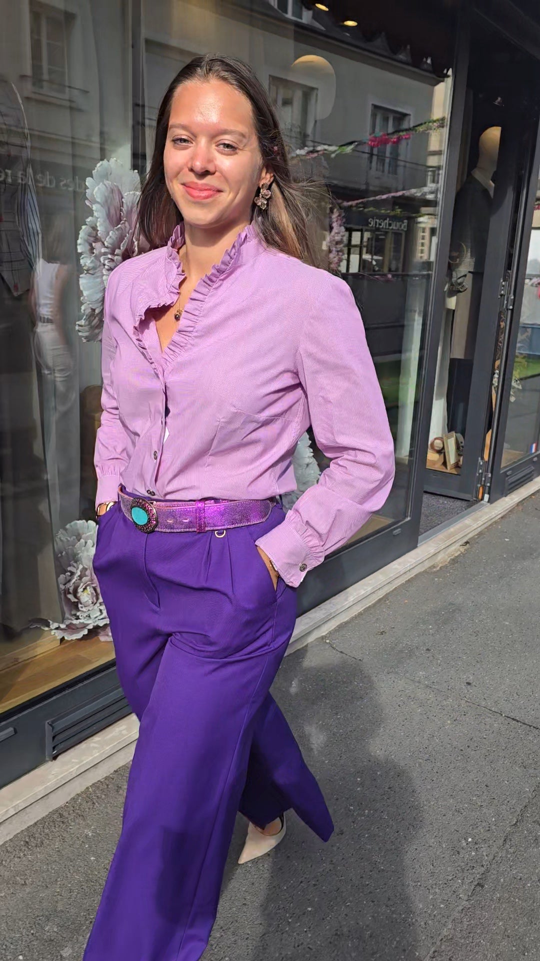 Chemisier VIOLETTA