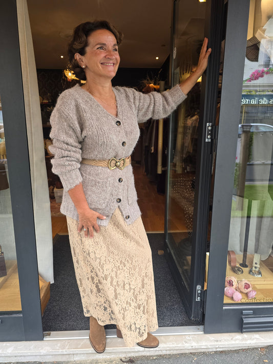 Gilet HELENA Beige