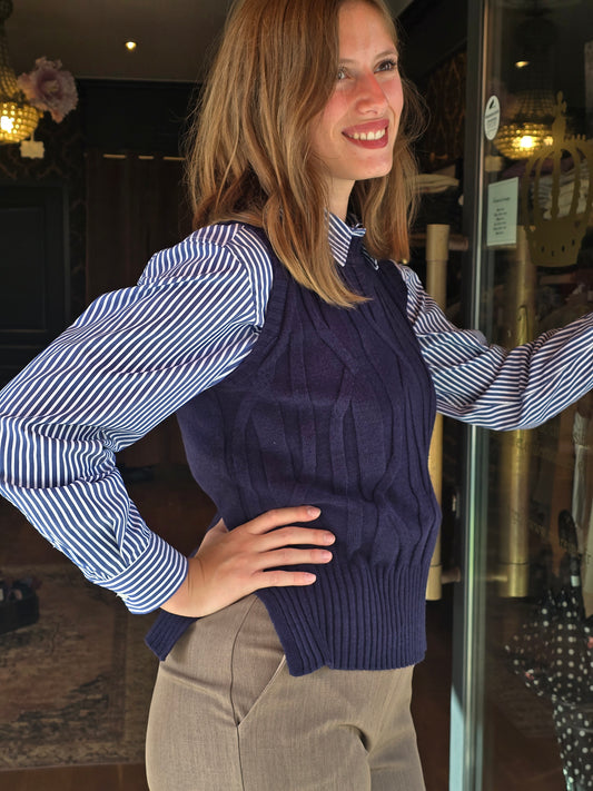 Pull navy GEORGES