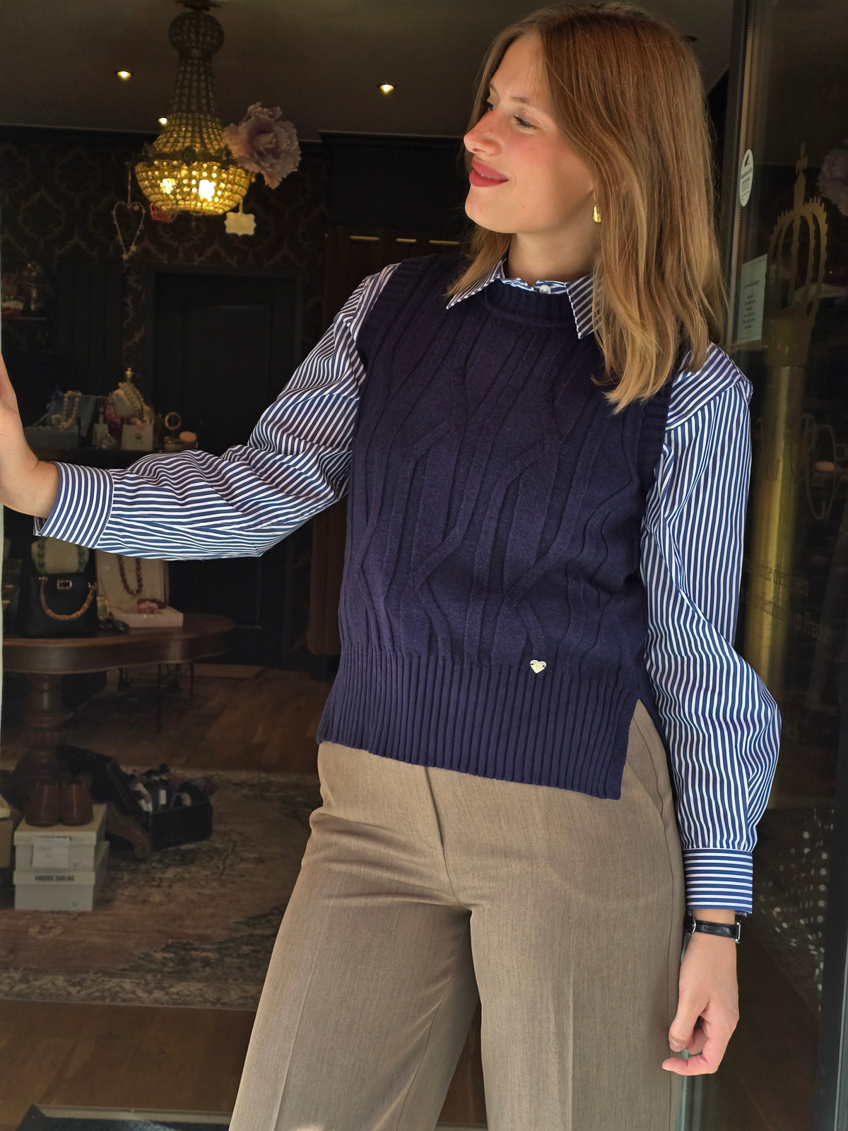 Pull navy GEORGES