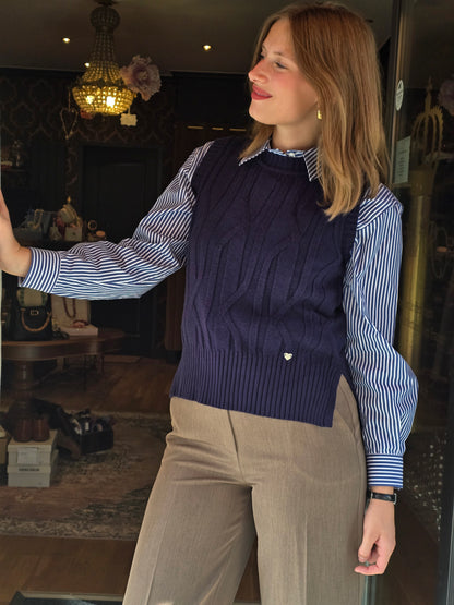 Pull navy GEORGES