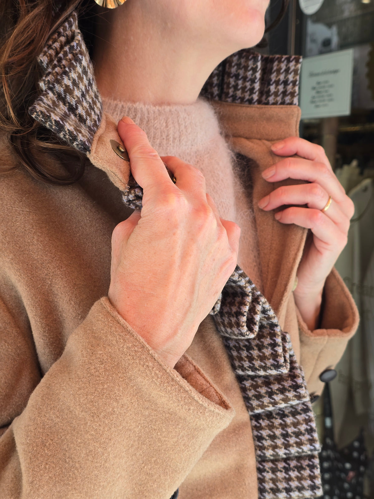 Veste camel REVERIE