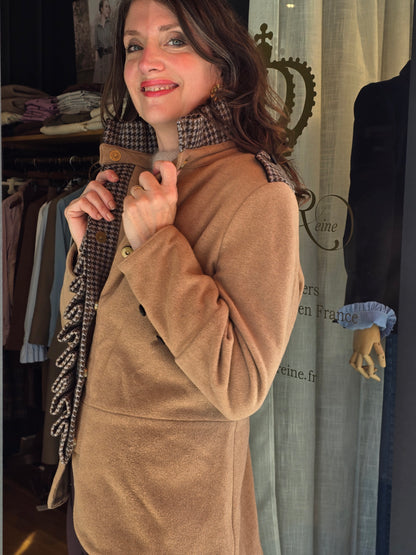 Veste camel REVERIE