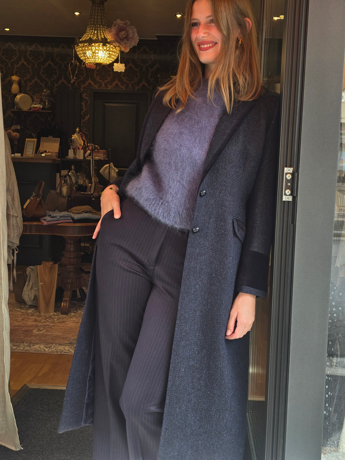 Manteau Bleu RACHEL
