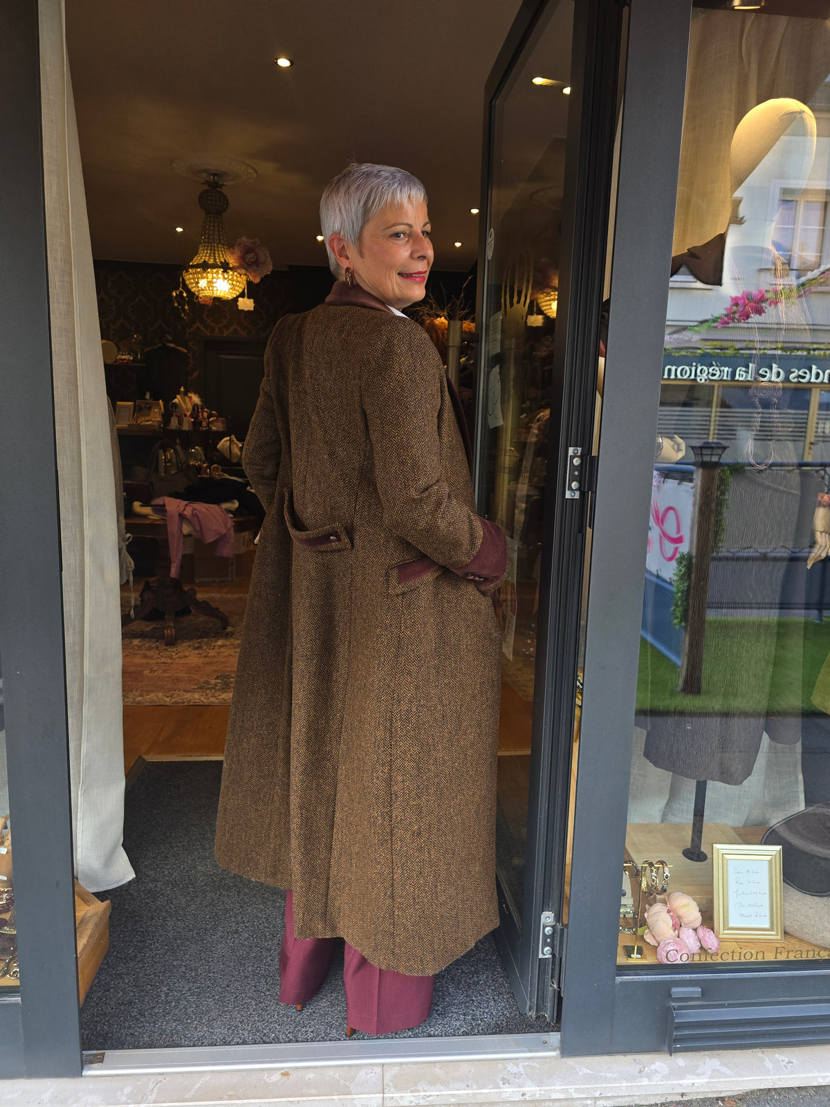 Manteau marron ISIDORE
