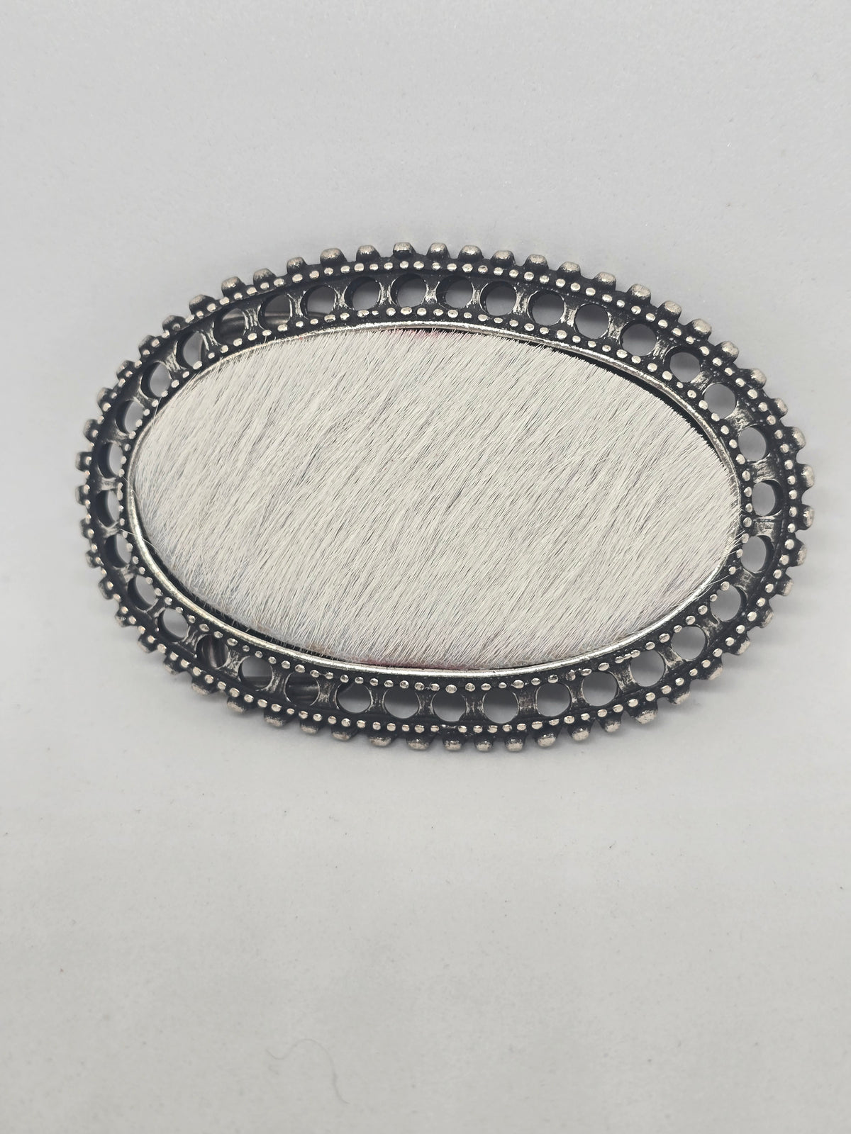 Boucle blanche animal