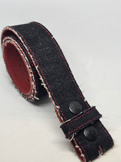 Ceinture noire en jean