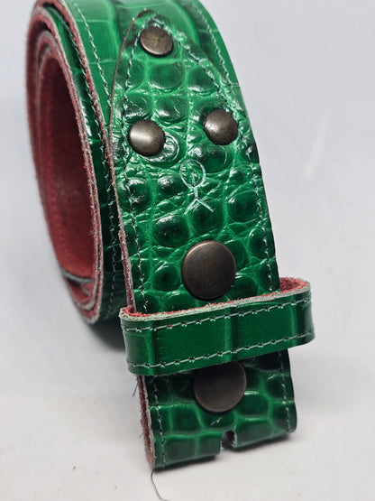 Ceinture verte CROCO