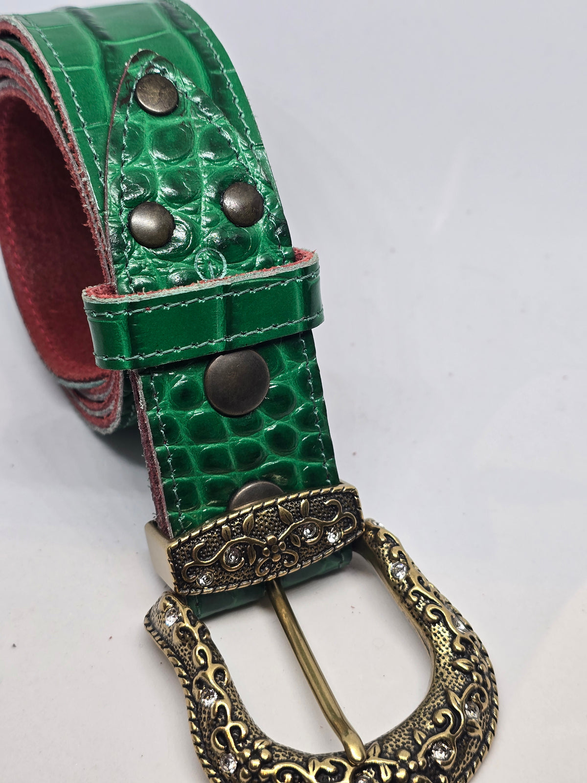 Ceinture verte CROCO