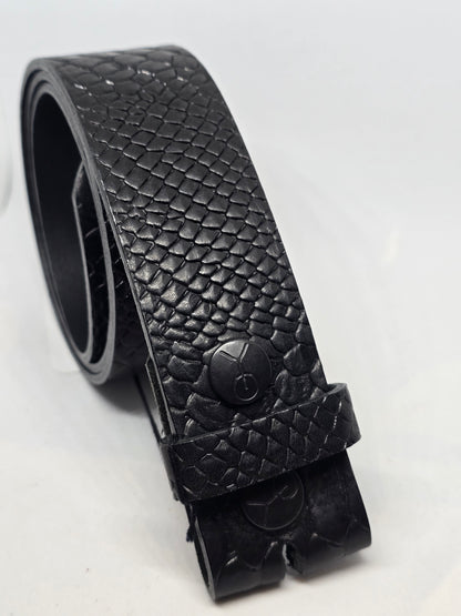 Ceinture noire CROCO