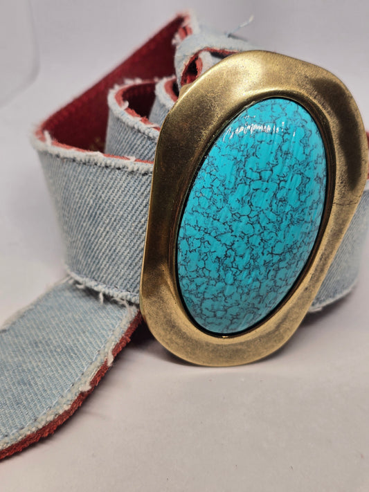Ceinture bleue JEAN