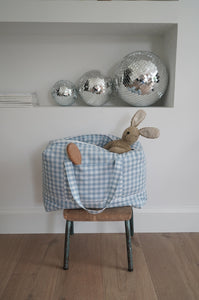 Sac week-end bleu UN DIMANCHE A LA CAMPAGNE - MA REINE X J'AURAIS PU M'APPELER MARCEL
