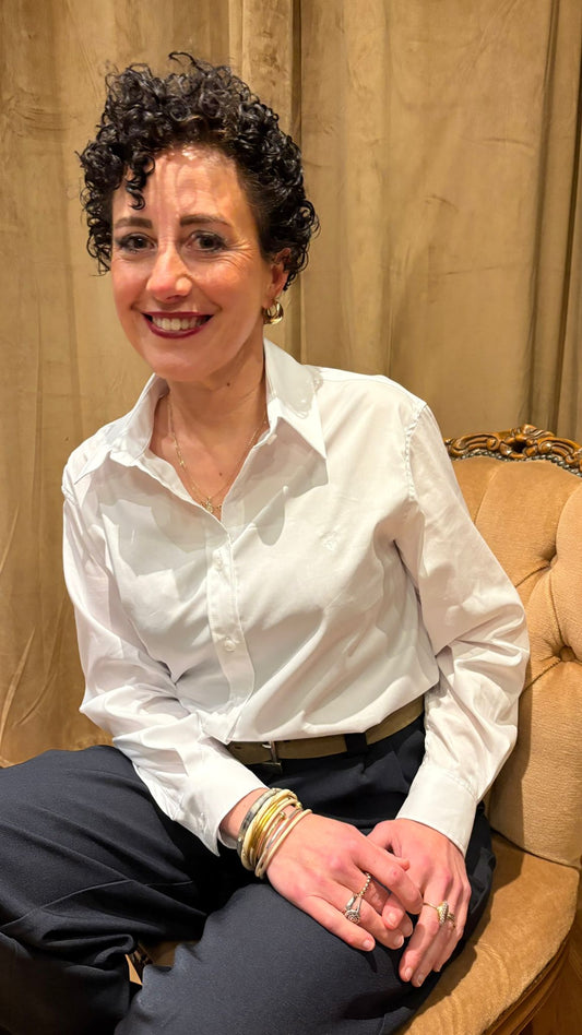 Chemise blanche NORMANDIE - MA REINE X Marie-Anne LECOEUR