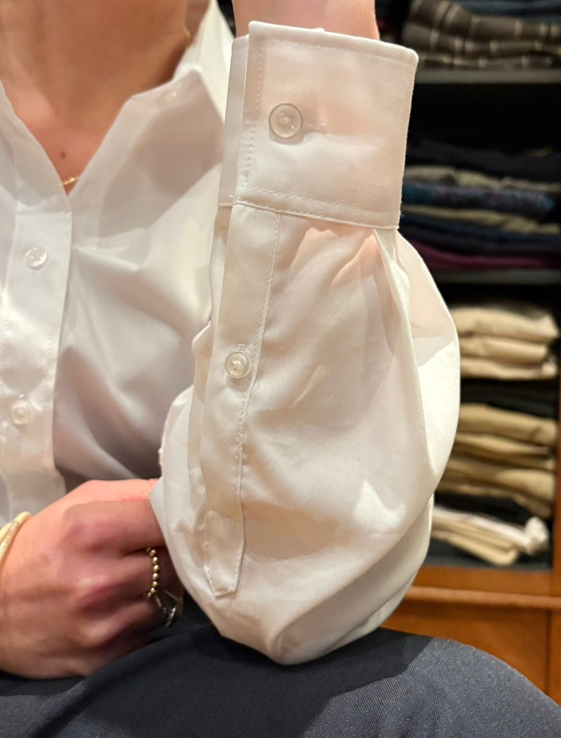 Chemise blanche NORMANDIE - MA REINE X Marie-Anne LECOEUR