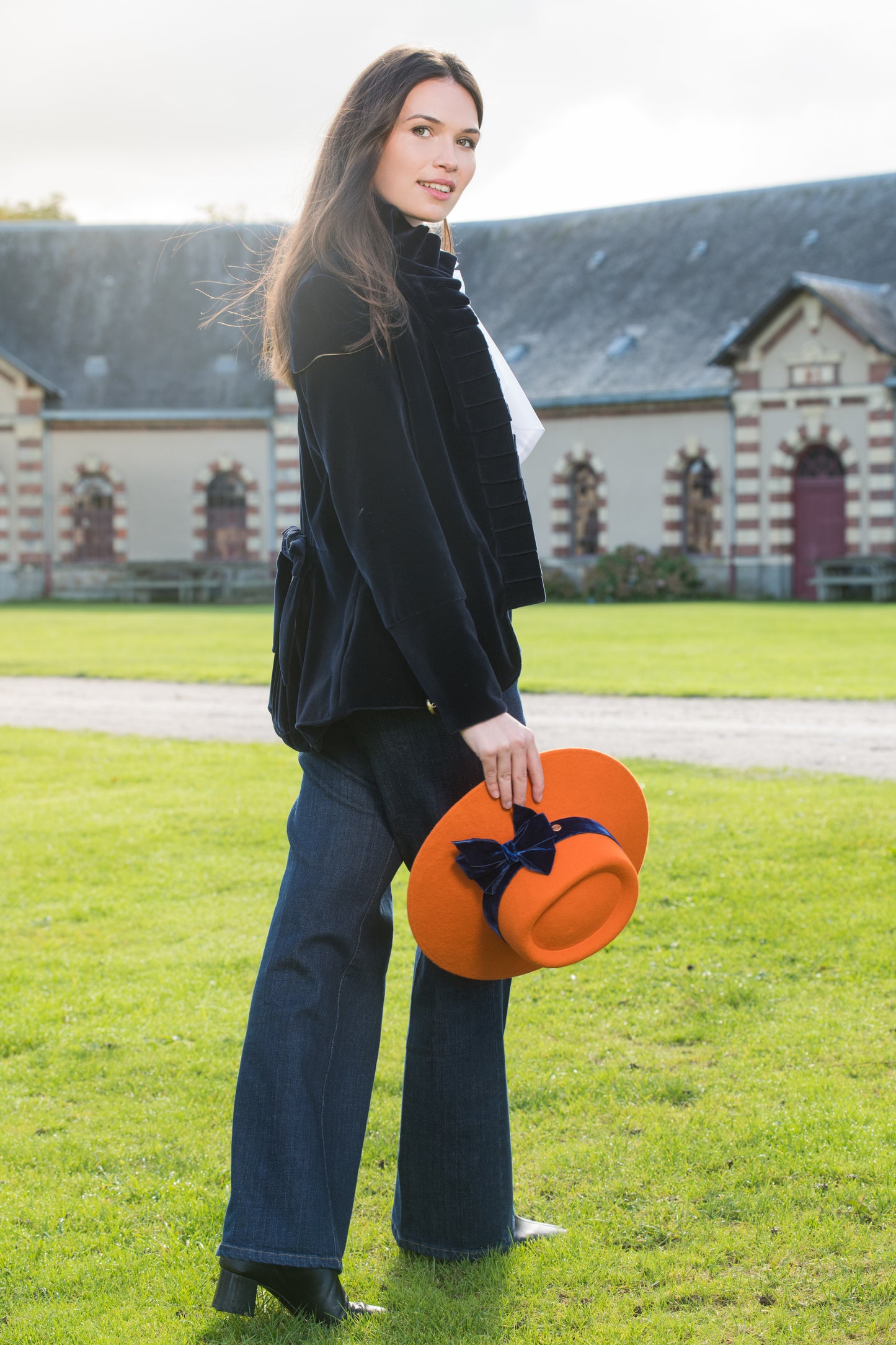 Veste REVERIE Bleu marine - Collection MA REINE