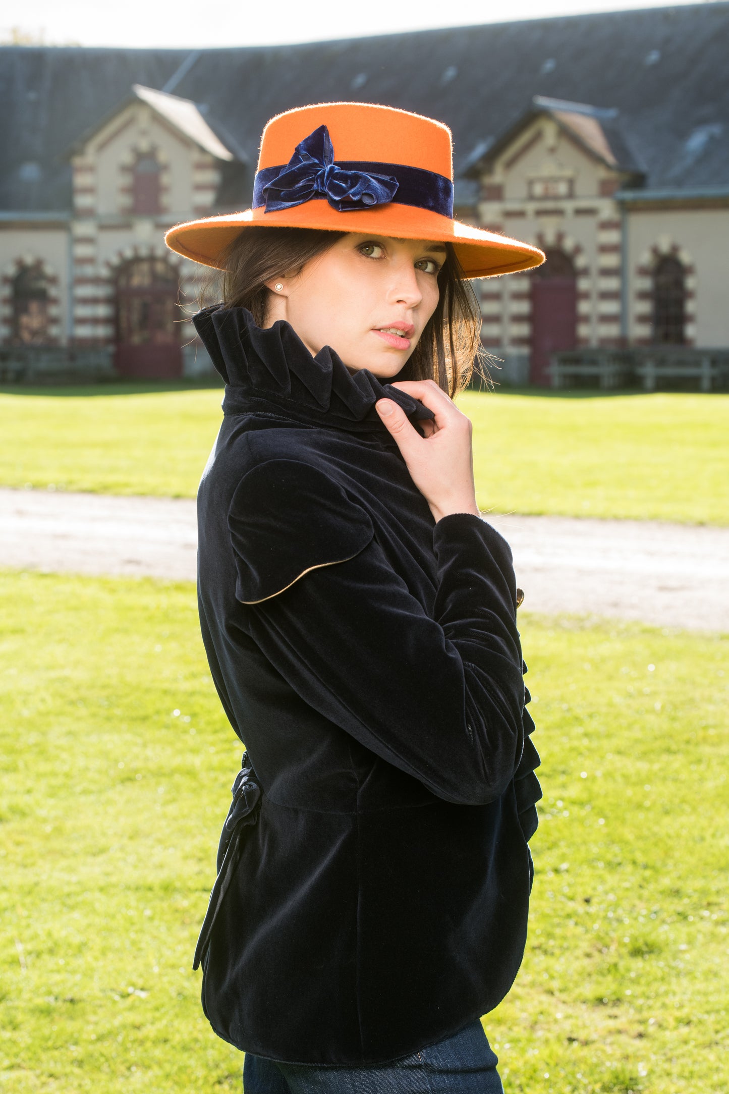 Veste REVERIE Bleu marine - Collection MA REINE